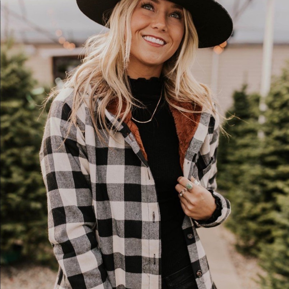 Shalee flannel jacket